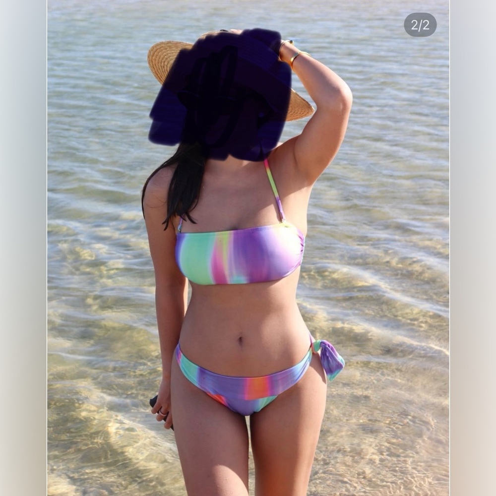 Colorful Women's Bikini Set & cover